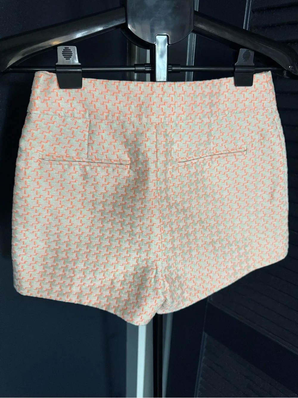 J.Crew Embroidered Textured Shorts Size 00